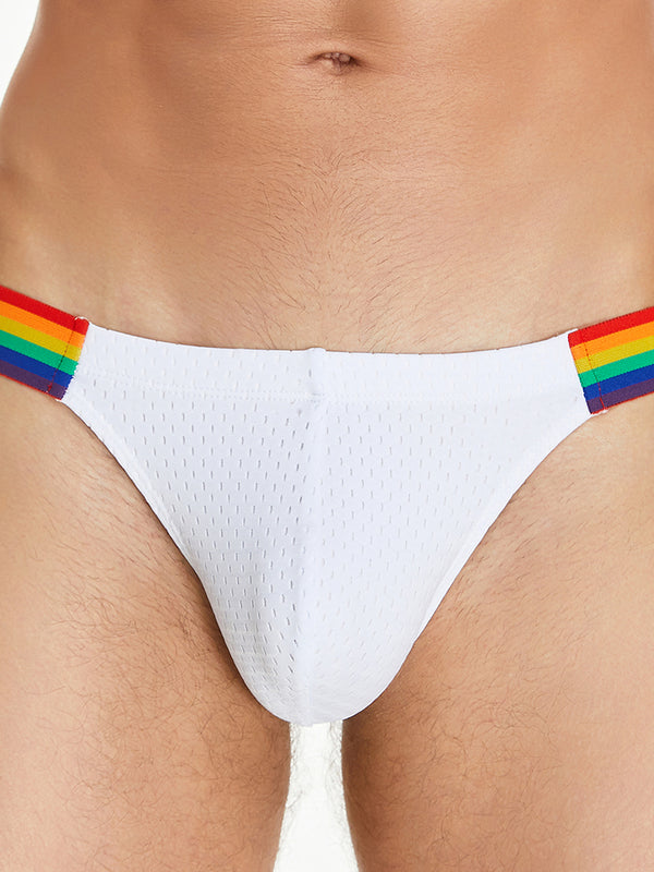 Rainbow Mesh Brief
