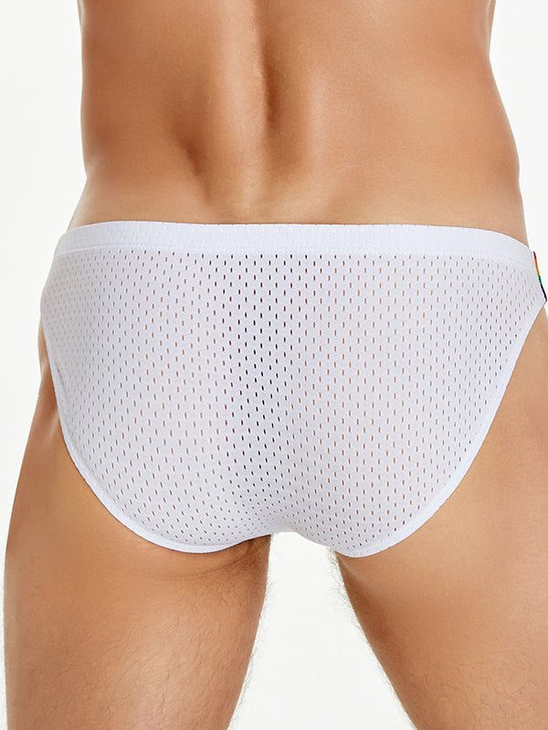 Rainbow Mesh Brief