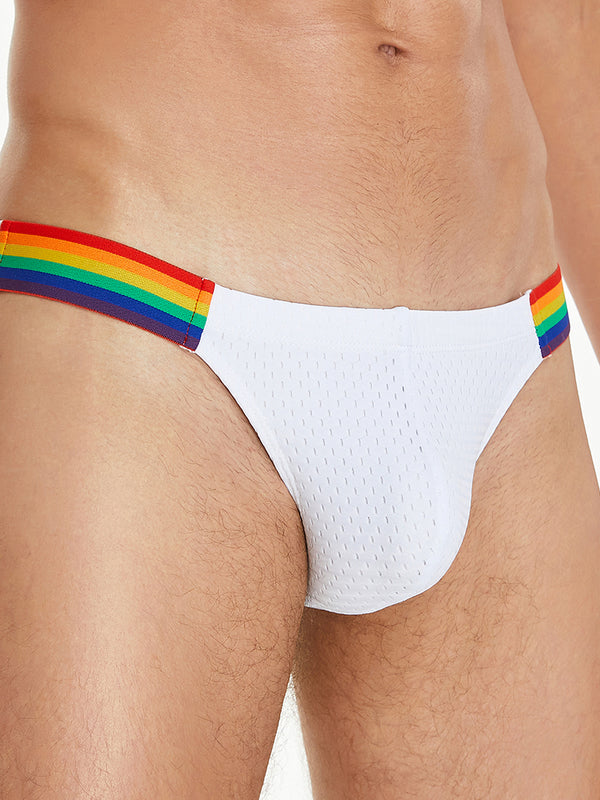 Rainbow Mesh Brief