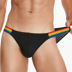 Rainbow Mesh Brief