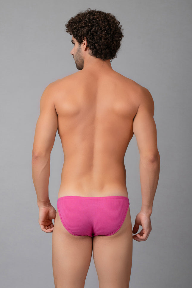 ColorPop Ribbed Side Cut Cotton Brief