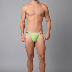 ColorPop Ribbed Side Cut Cotton Brief