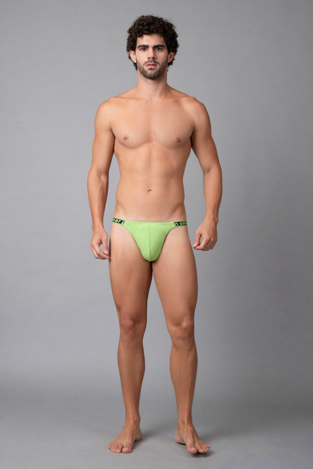 ColorPop Ribbed Side Cut Cotton Brief