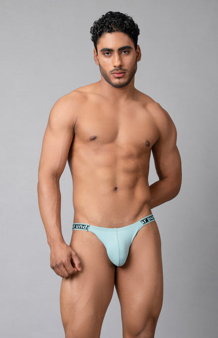 ColorPop Ribbed Side Cut Cotton Brief