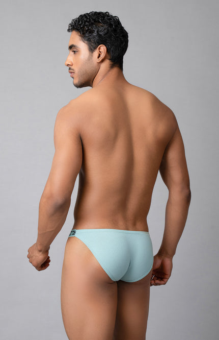 ColorPop Ribbed Side Cut Cotton Brief