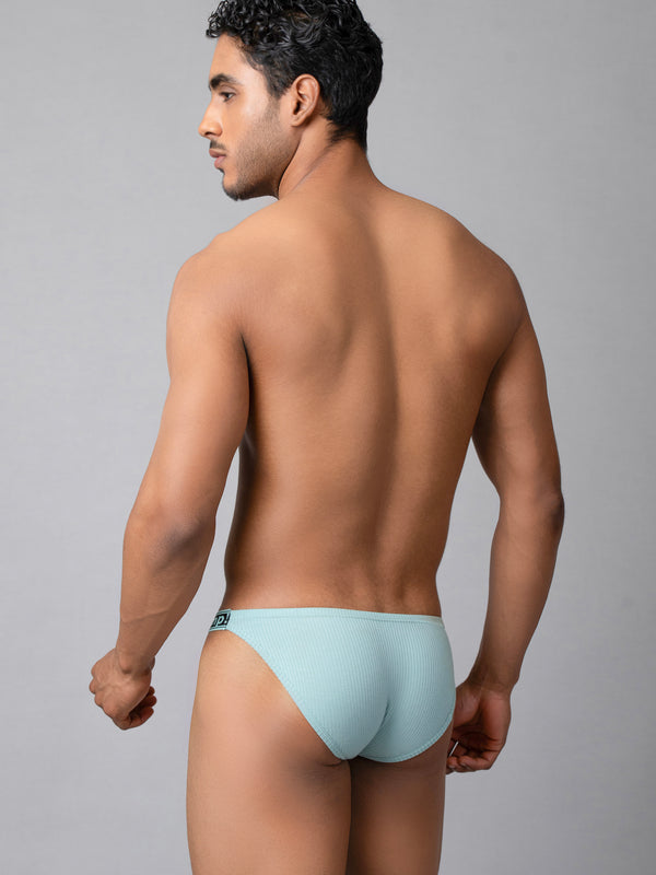 ColorPop Ribbed Side Cut Cotton Brief