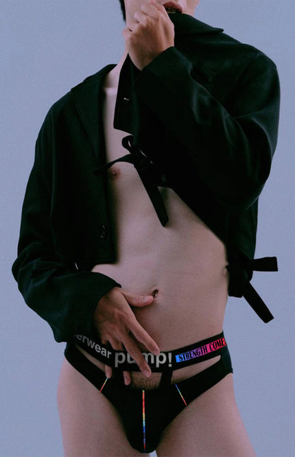 Party Street Front Cut Out Cotton Brief