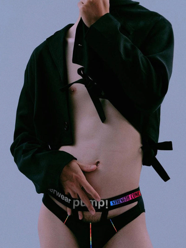 Party Street Front Cut Out Cotton Brief