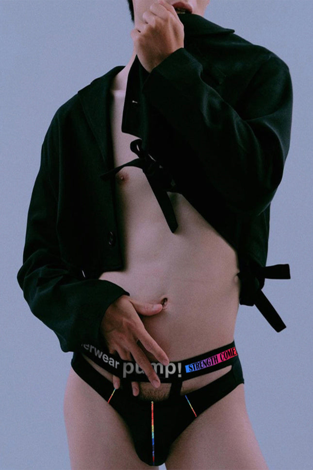 Party Street Front Cut Out Cotton Brief